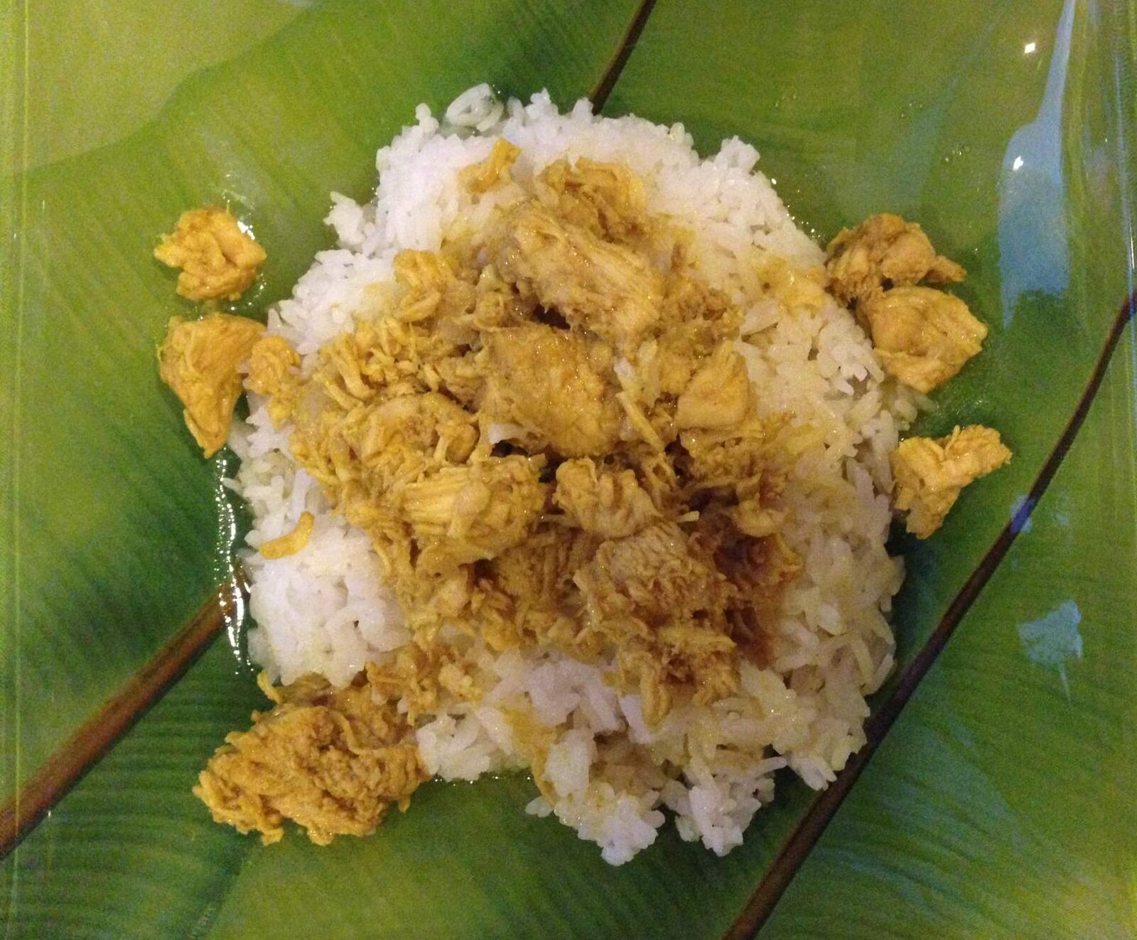 Poulet au curry rapide