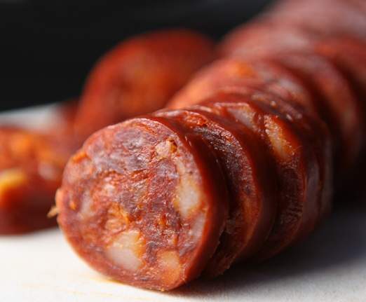 poulet sauce chorizo