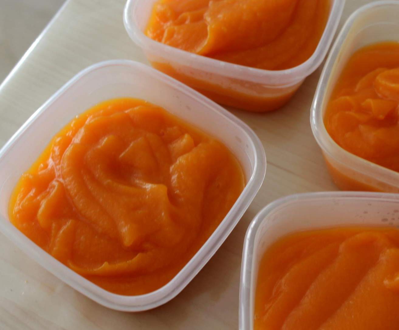 Purée bébé courge pomme de terre