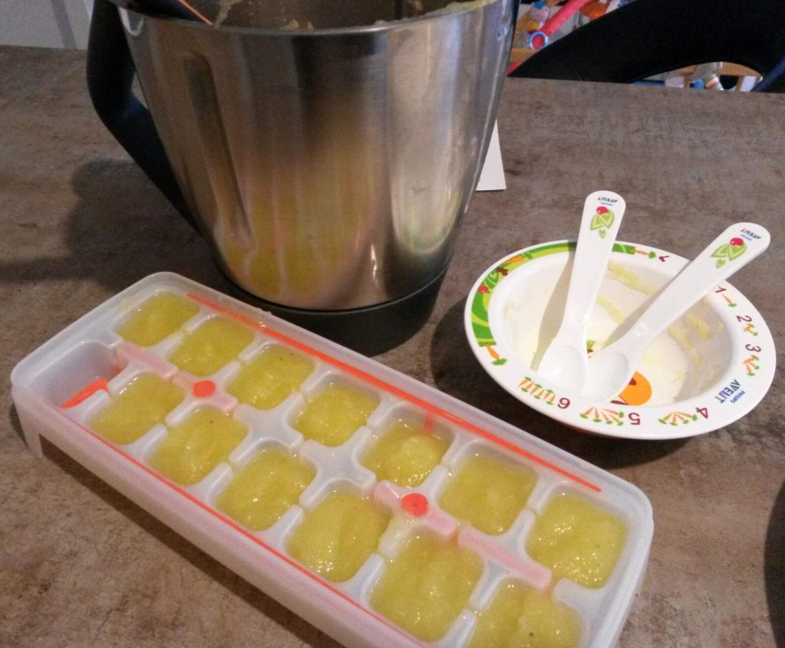 Purée courgette 5/6mois