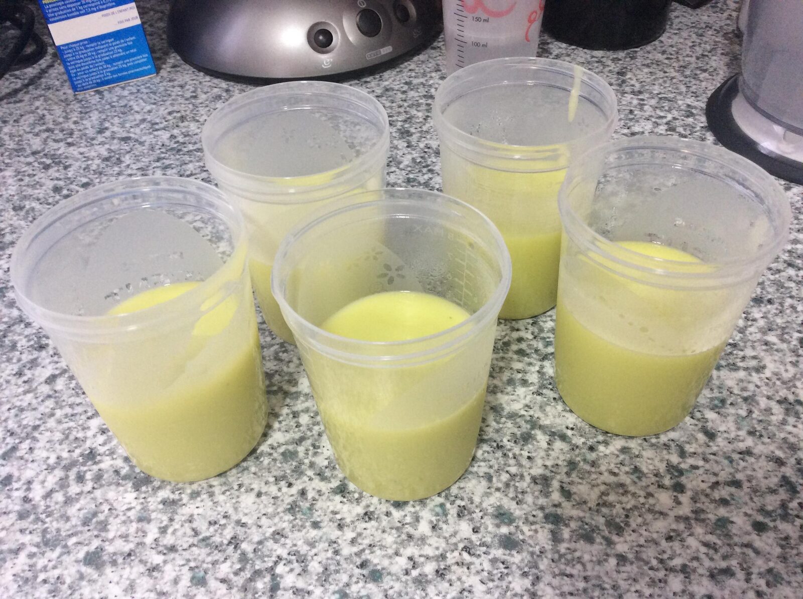 Purée courgette/pommes de terre