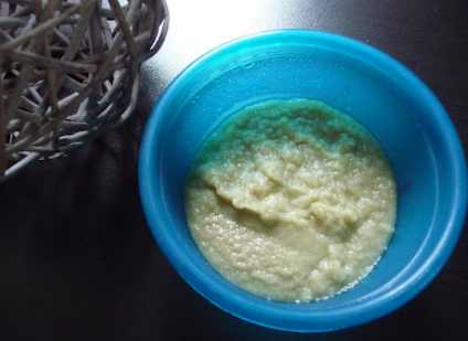 Purée courgettes / aubergines pour bébé