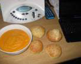 Purée de carotte, lentilles pour enfants