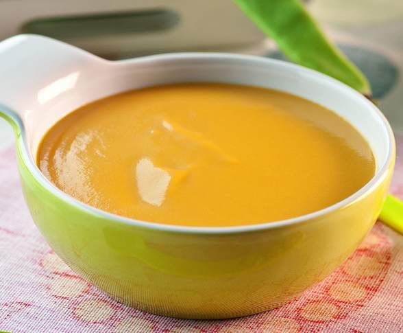 Purée de carottes pour bébé