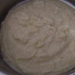 purée de choux rave et pommes de terre