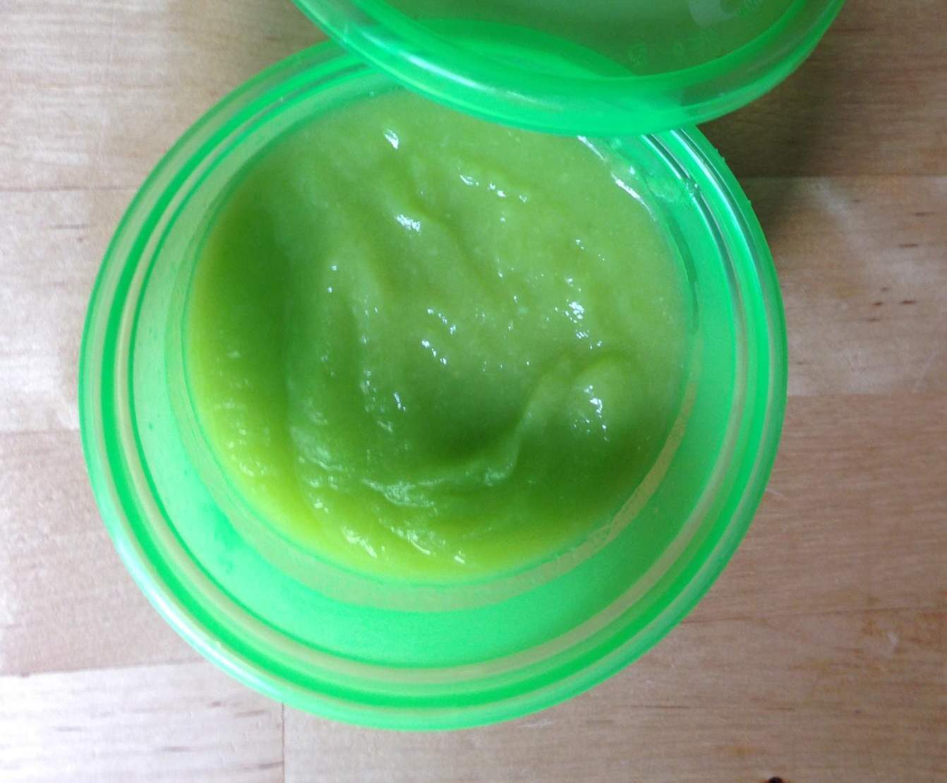 Purée de courgettes bébé à partir de 4 mois