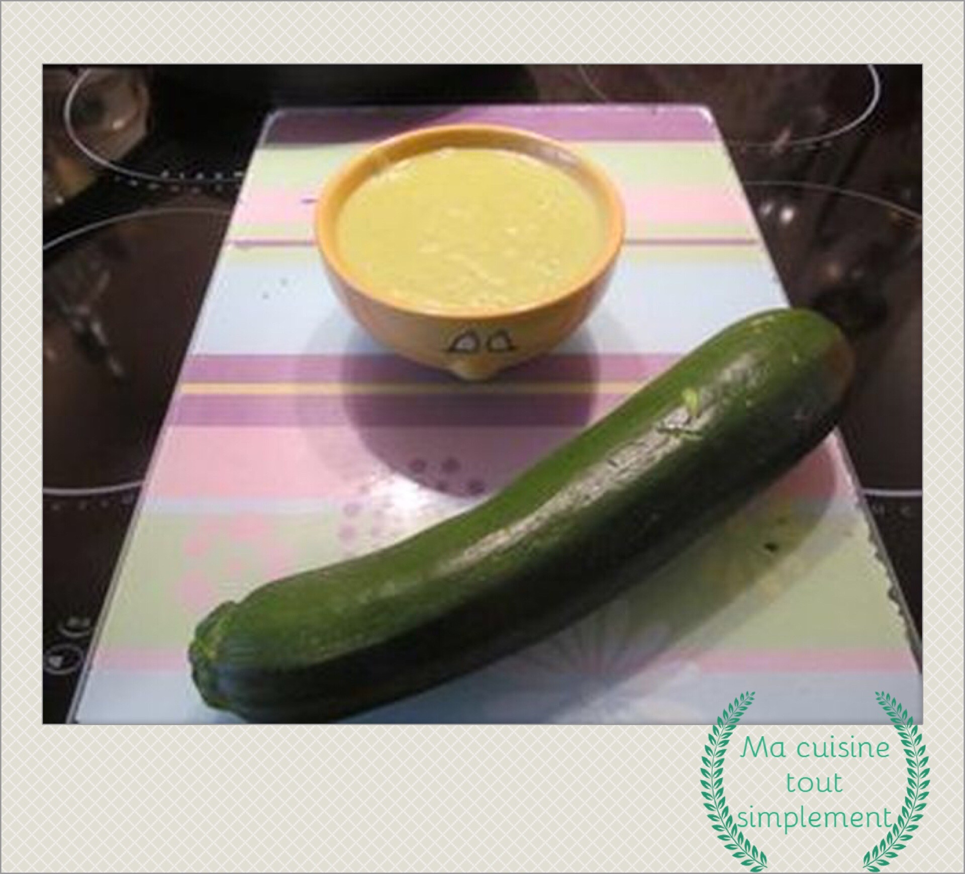 Purée de courgettes