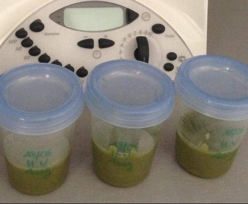 Purée de haricots verts. Bébé à partir de 4 mois.