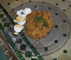 Purée de légumes au chorizo