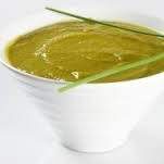 Purée de légumes verts