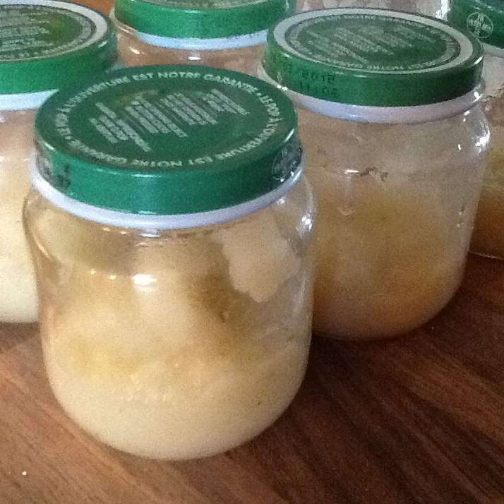 Purée de panais bébé de 4 mois