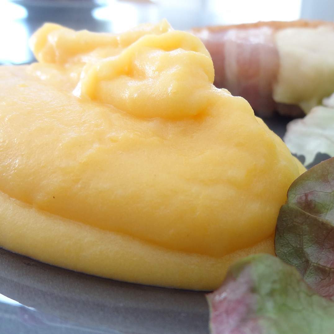 Purée de patate douce et pomme de terre