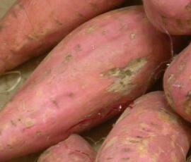 Purée de patates douces