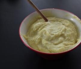 Purée de pommes de terre classique
