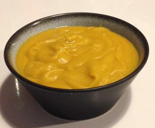 Purée de potiron et patate douce