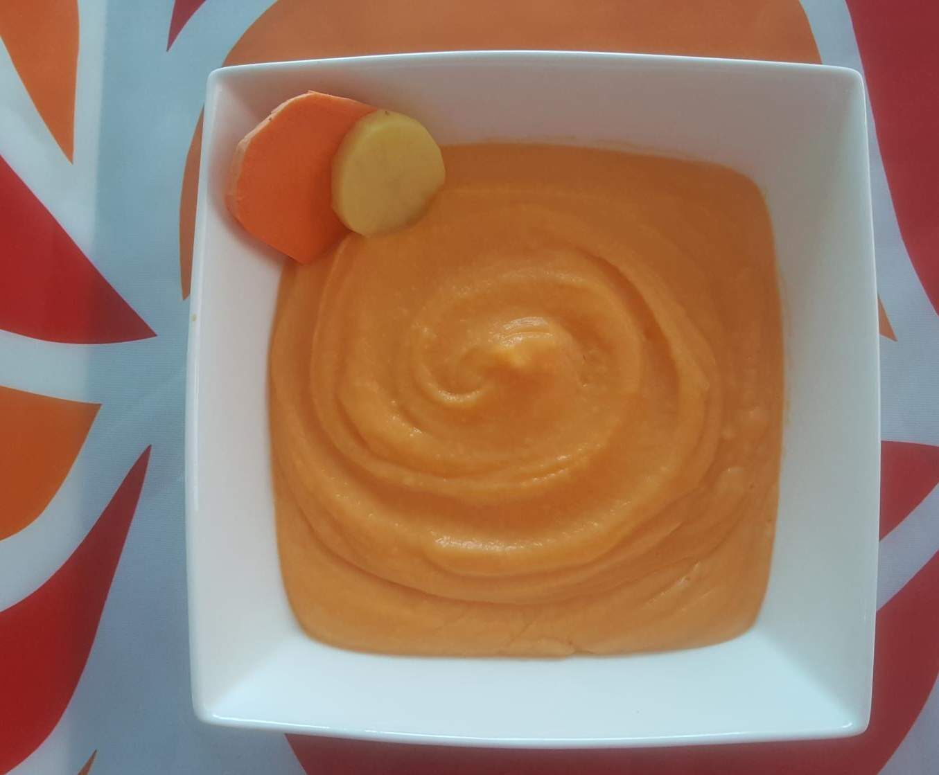 Purée douce de pommes de terre