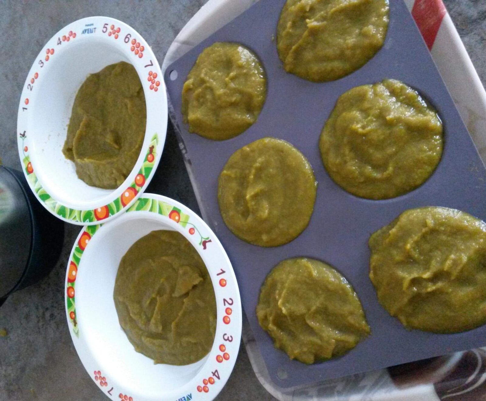 Purée patate douce haricot vert dès 5/6 mois