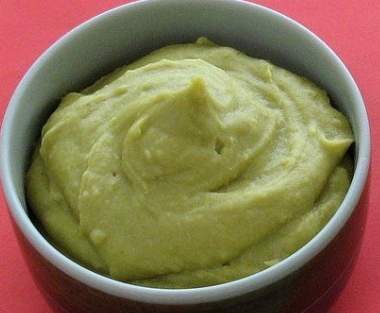 purée pois cassés-courgettes