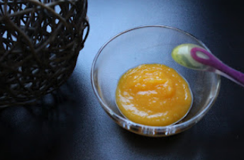 Purée pomme de terre et potiron pour bébé