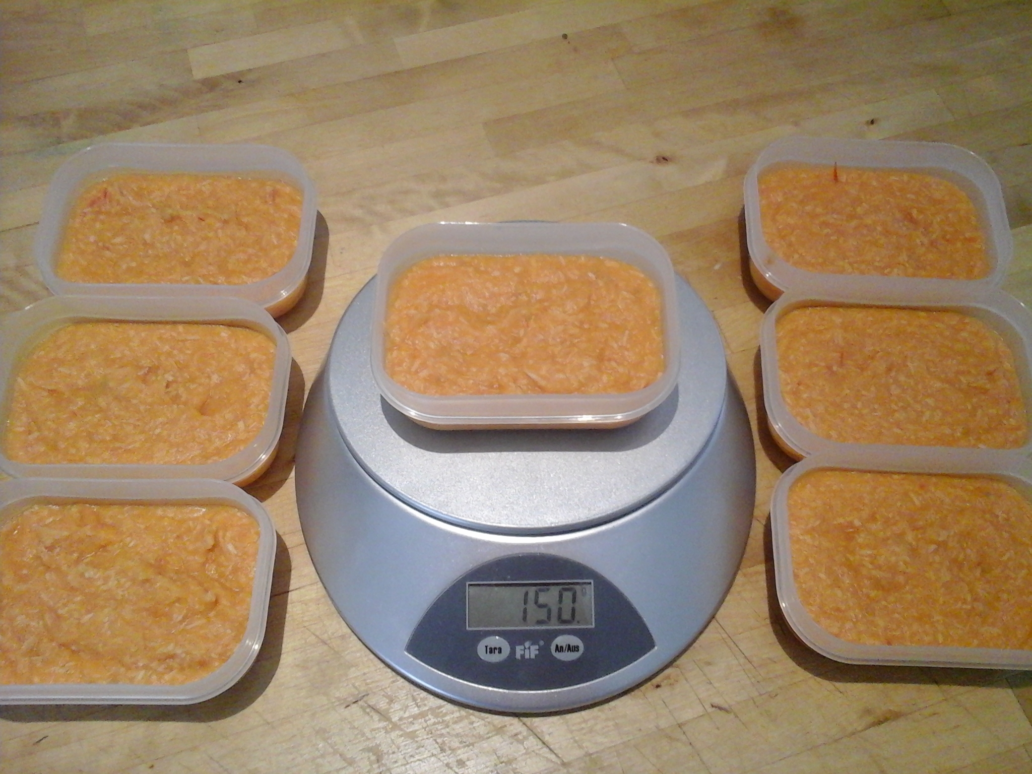 purée pomme de terre tomate et volaille pour bébé