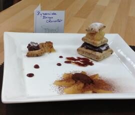 Pyramide poires chocolat