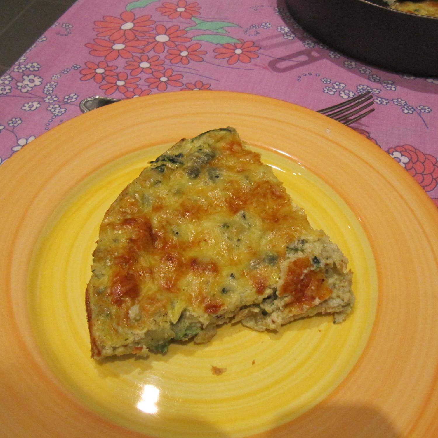 Quiche à la courgette sans pâte