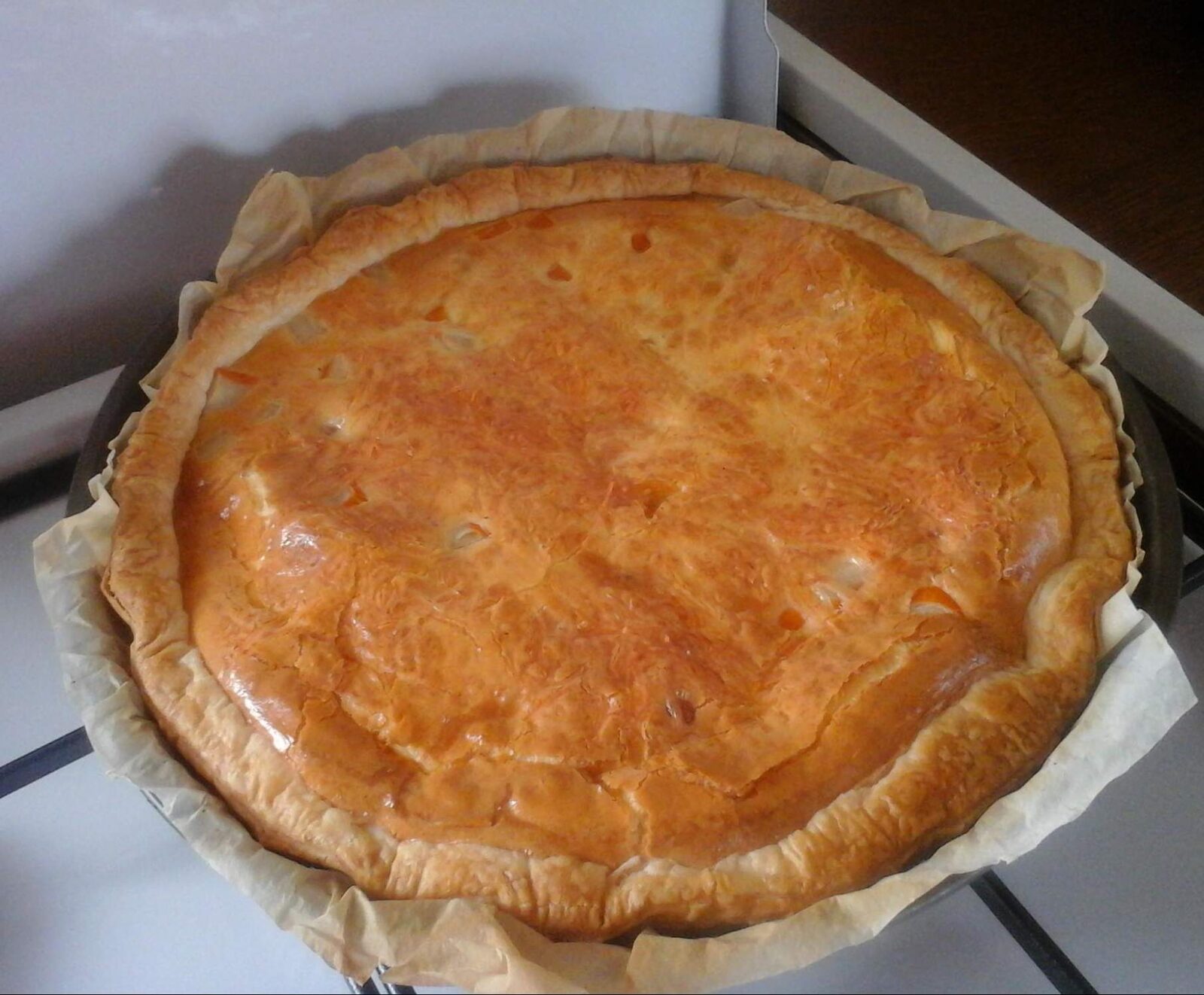 Quiche au surimi et aux tomates cerises