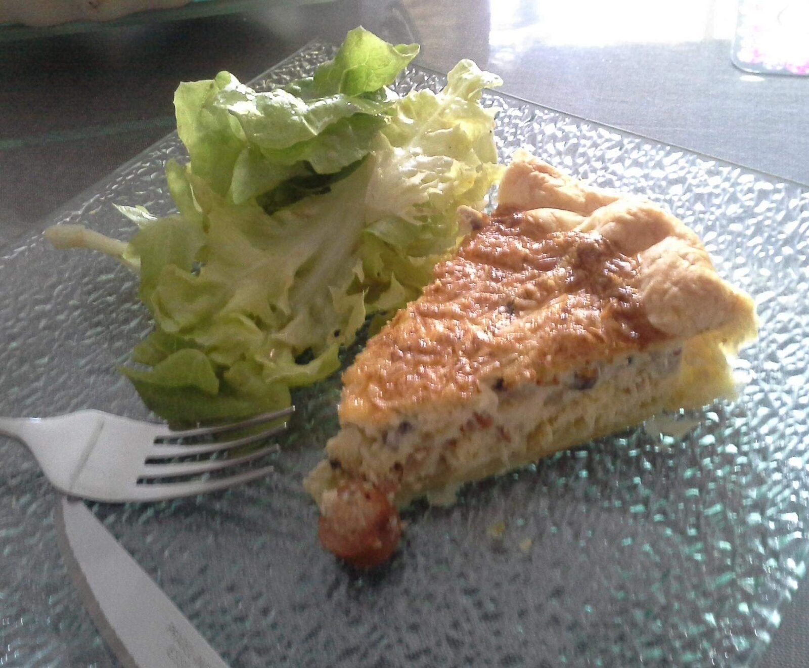 Quiche aux Knackis