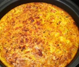 Quiche aux poireaux sans pâte