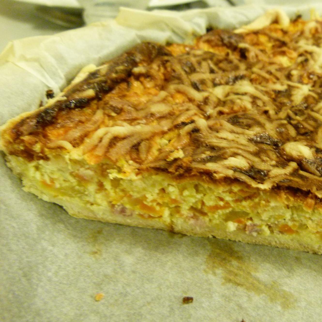 quiche carotte / courgette