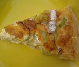 Quiche courgettes/Camembert