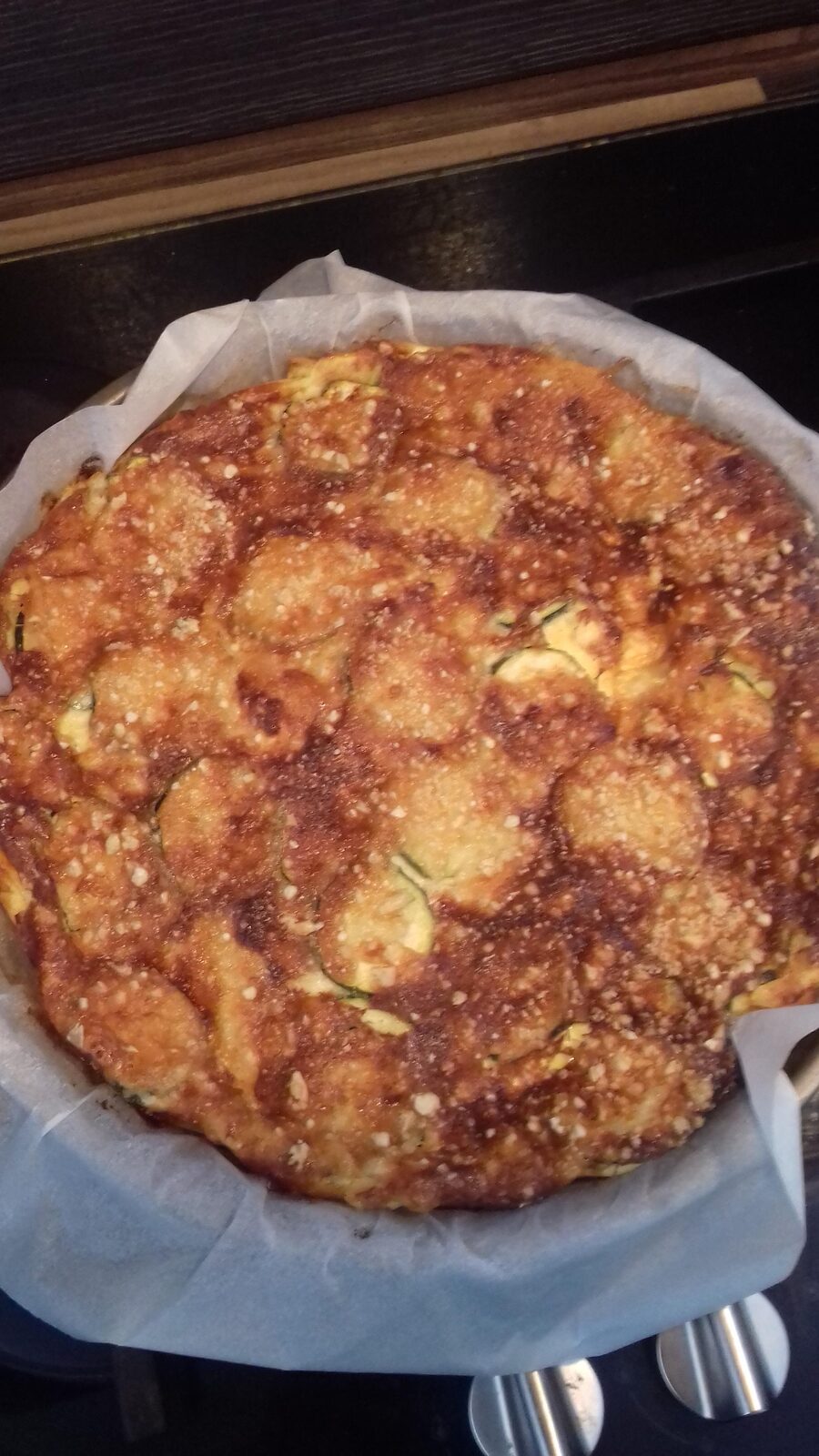 quiche sans pate courgettes parmesan