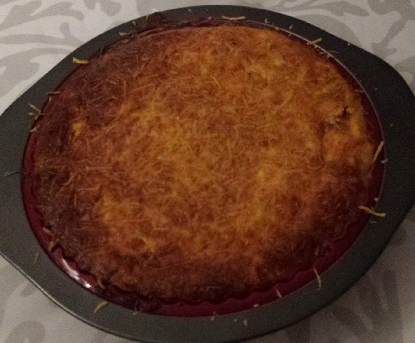 Quiche sans pâte Poulet au curry