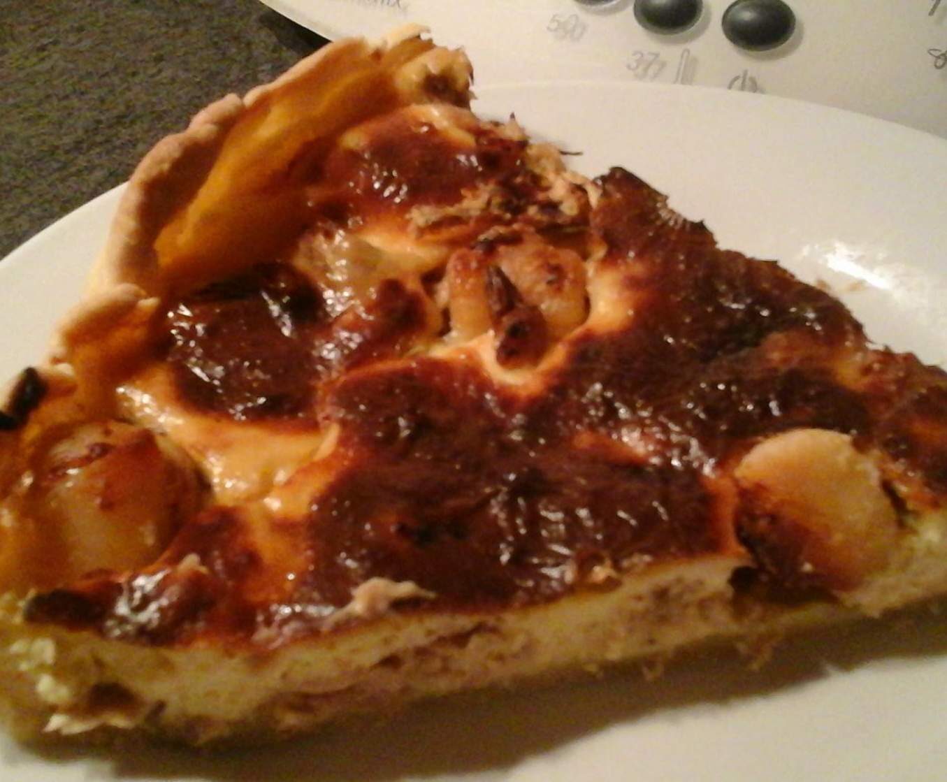 quiche thon saint jacque et vache qui rit