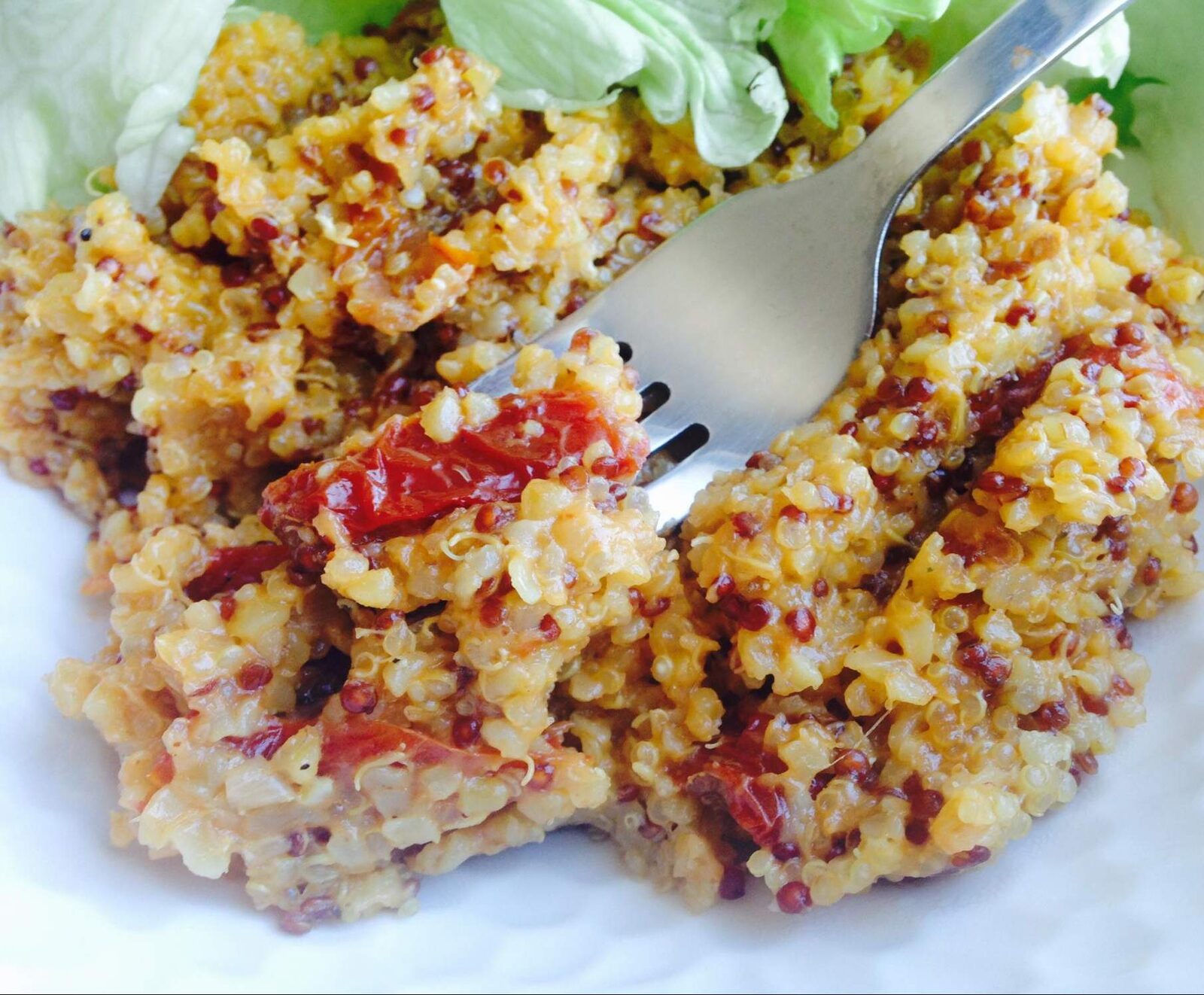 Quinoa à la provençale façon risotto