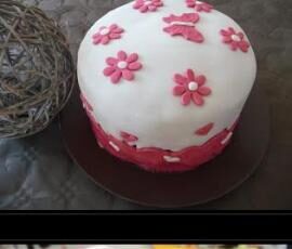 Rainbow cake / gâteau arc-en-ciel