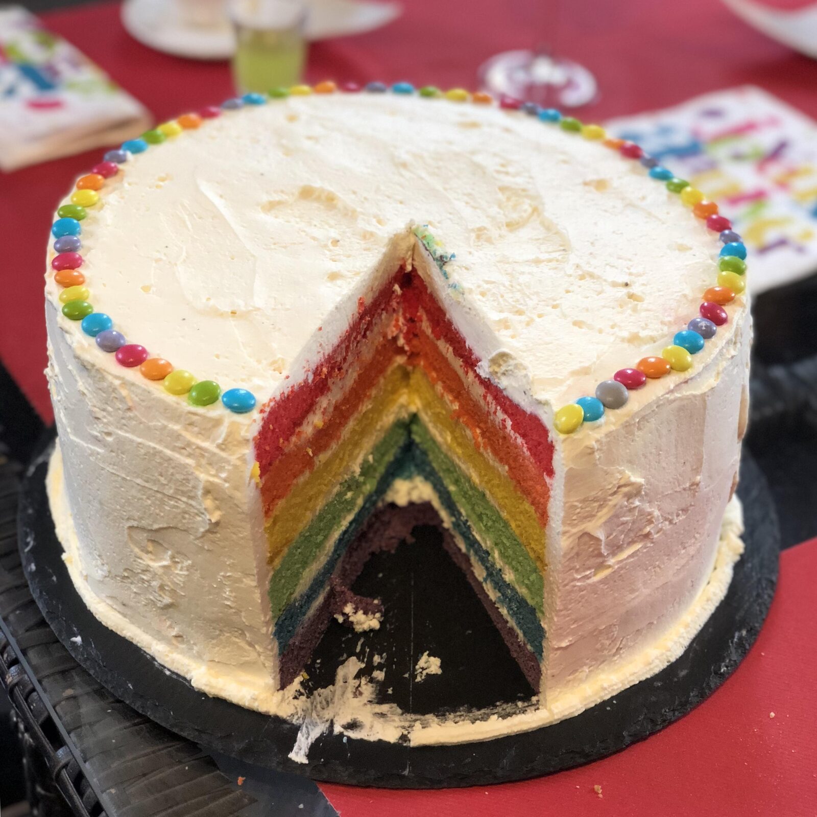 Rainbow cake