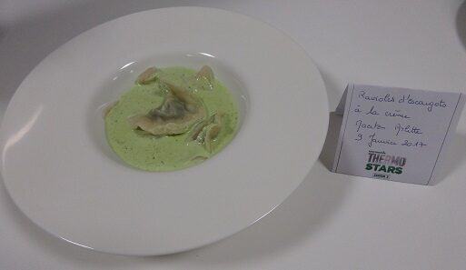 Ravioles d'escargots à la crème - Thermostars