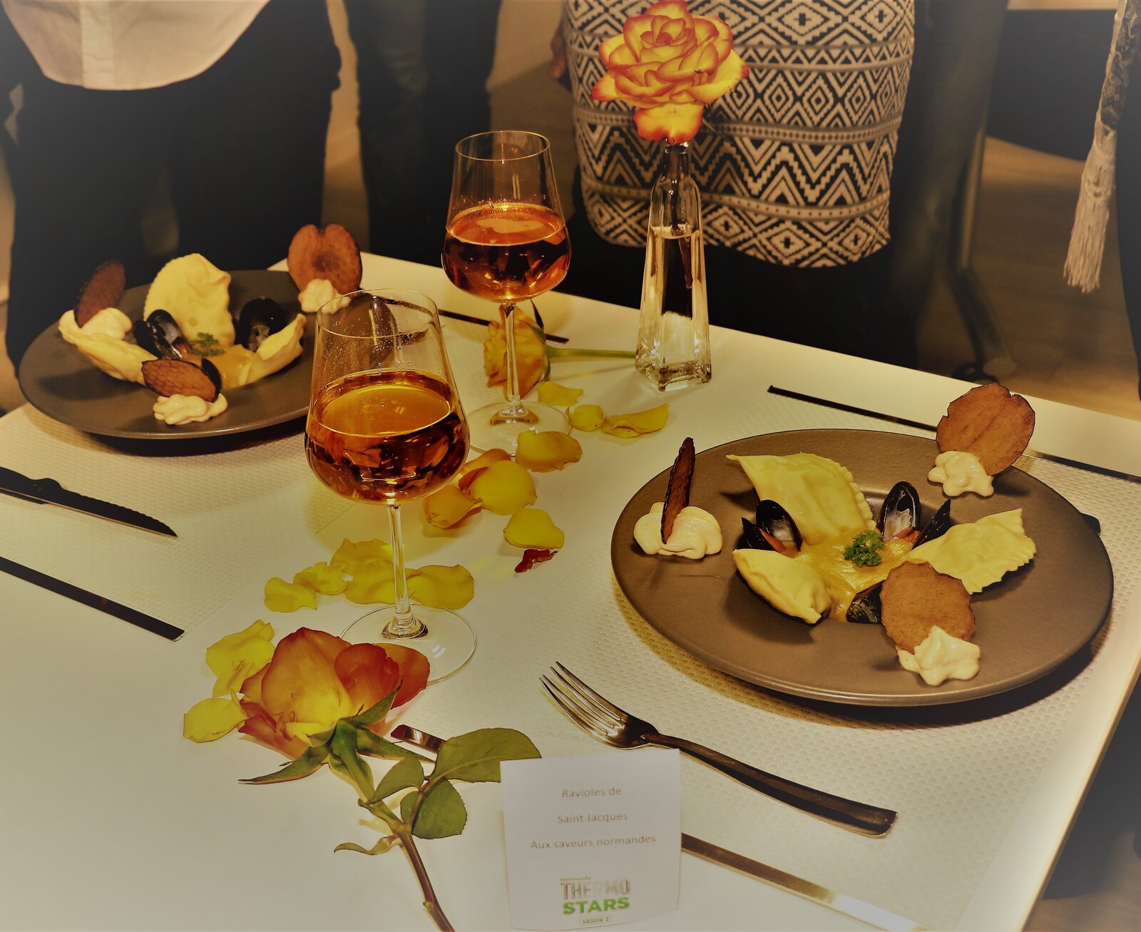 ravioles de saint jacques aux saveurs normandes- thermostars saison 2