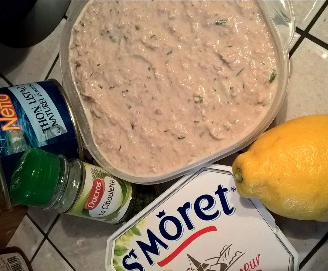 Rillette de thon au saint moret