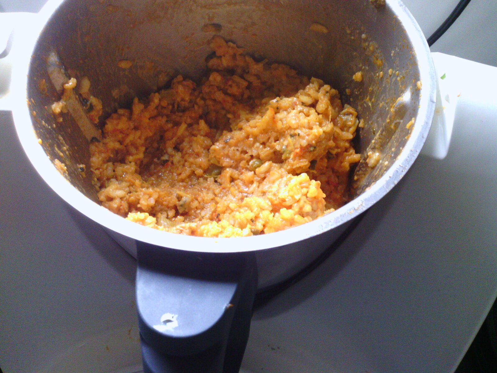 risotto au chorizo et au coques