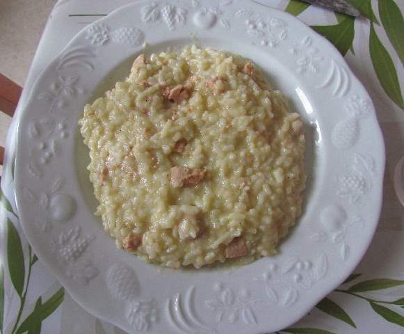 Risotto au foie gras