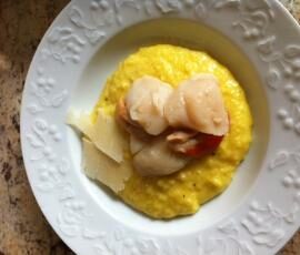 Risotto au Safran et St Jacques
