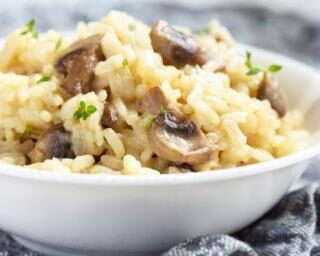 Risotto aux champignons
