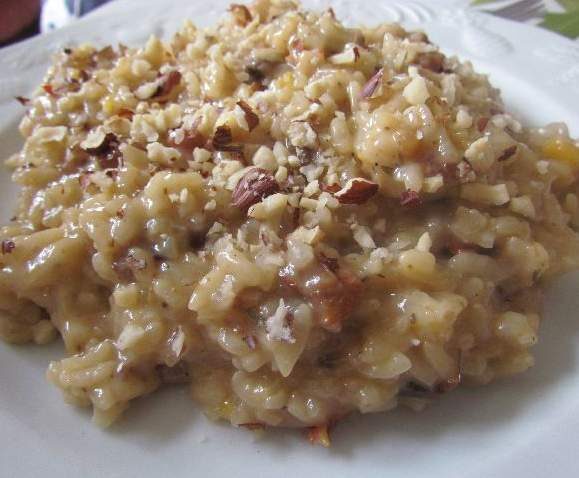 Risotto aux fruits secs