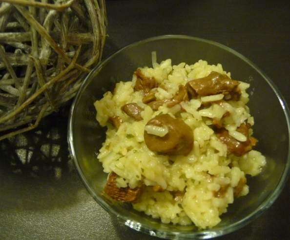 Risotto aux girolles