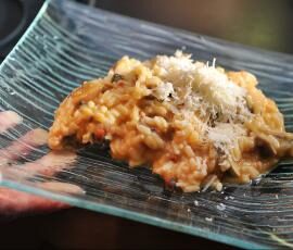 Risotto crémeux aux moules