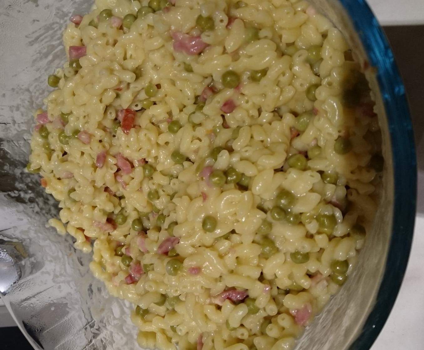 Risotto de coquillettes aux petits pois