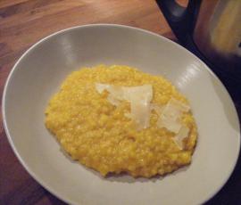 Risotto de potiron au lait de coco