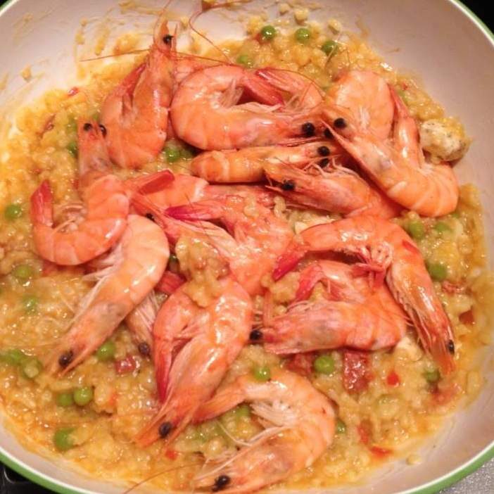 Risotto façon paëlla revisité